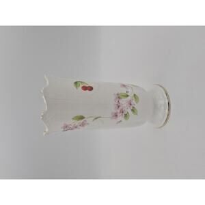 Vintage Aynsley Cherry Blossom Pattern Bone China Vase